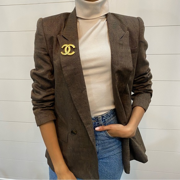 Vintage oversized blazer - Picture 6 of 7